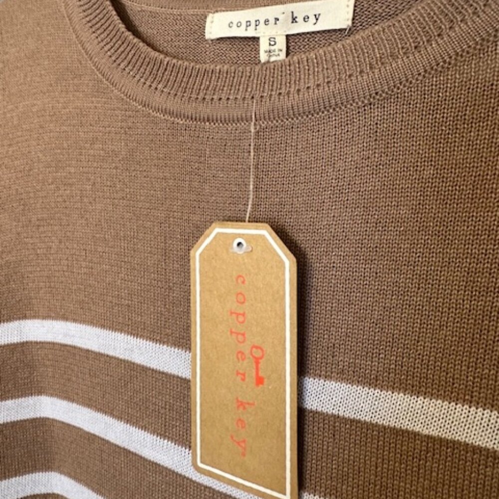 Copper Key Swing Sweater